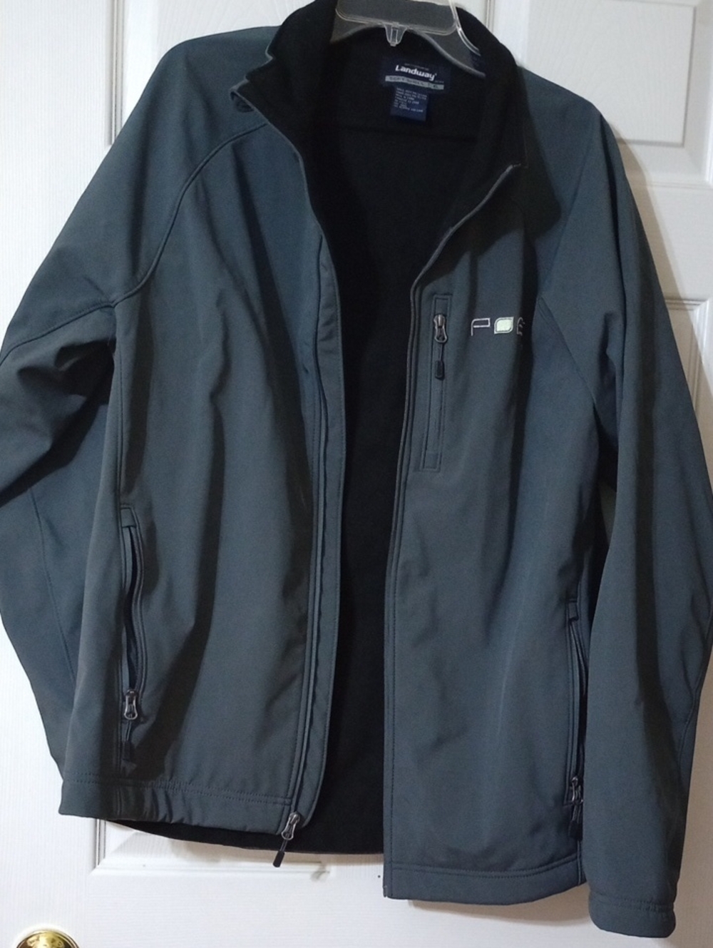 Men's Charcoal Softshell Jacket